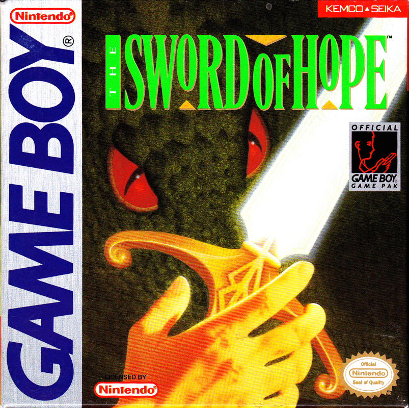 Sword of Hope box art for GameBoy